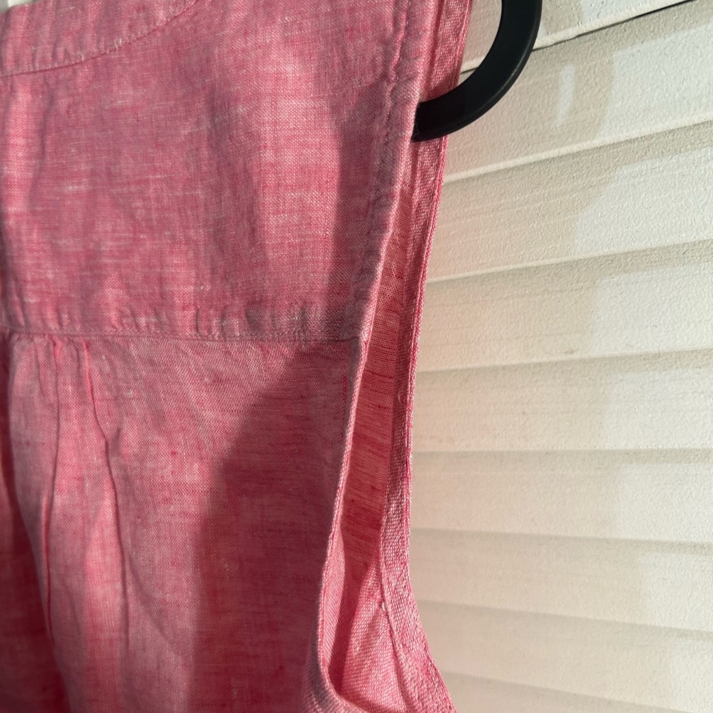 Talbots Pink Sleeveless Mandarin Collar Tank Top - Picture 9 of 9